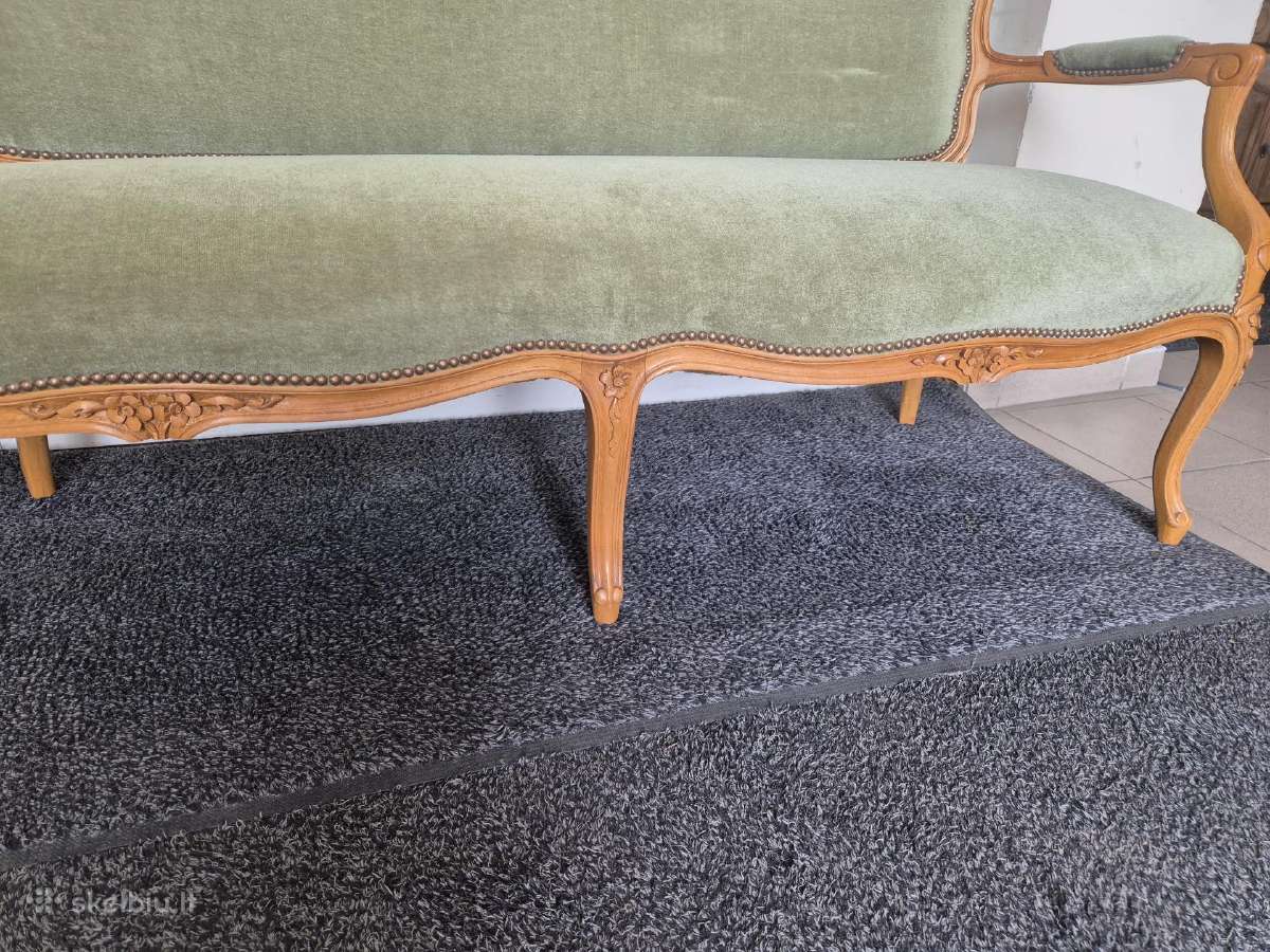 Puiki, roccoco stiliaus sofa - nuotraukos Nr. 2