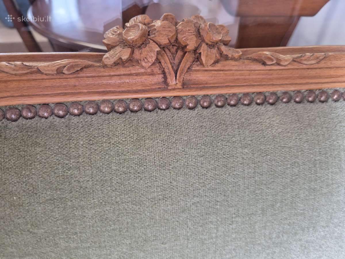 Puiki, roccoco stiliaus sofa - nuotraukos Nr. 6
