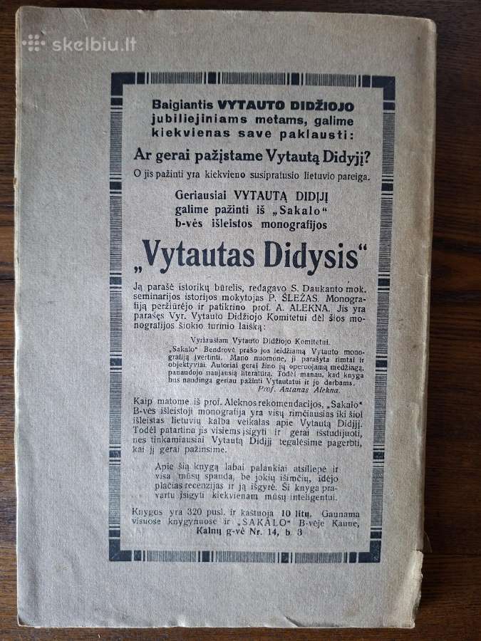 Kalba: bendrinės kalbos žurnalas T1. 1930 m. - nuotraukos Nr. 7