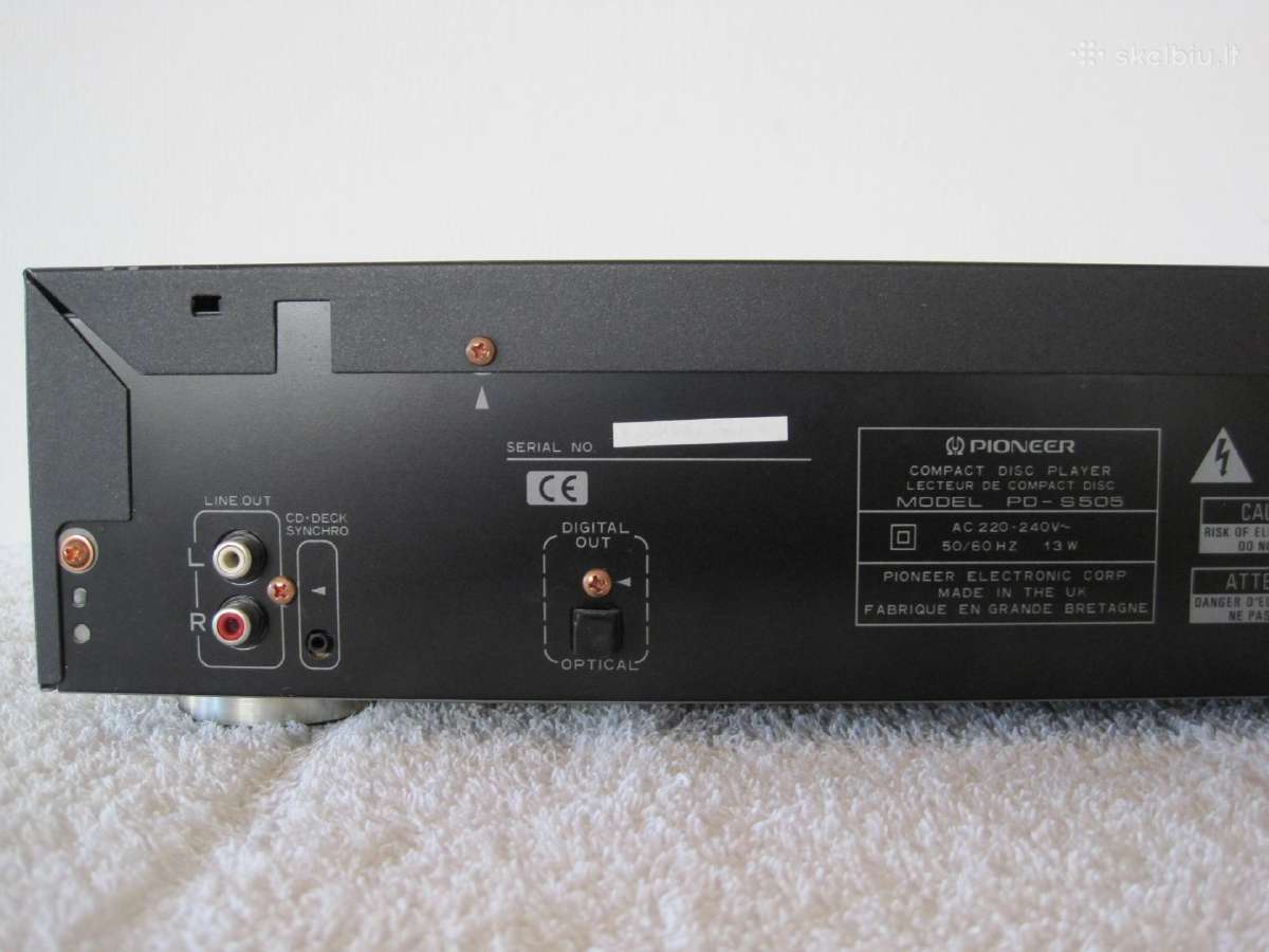 CD grotuvai Pionner Sony Yamaha Sanyo Onkyo - nuotraukos Nr. 4