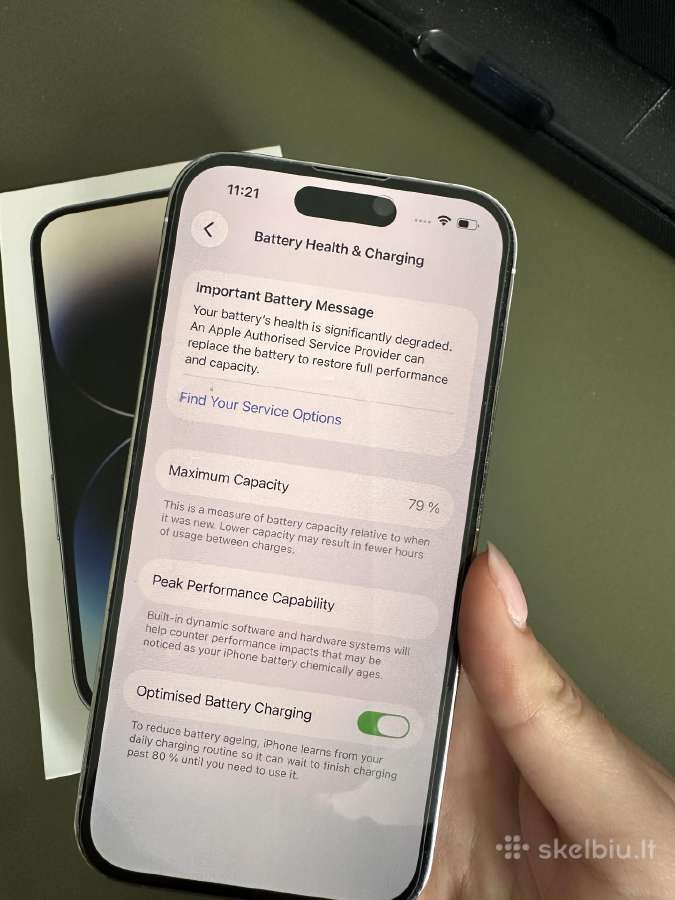 iPhone 14pro 256gb - nuotraukos Nr. 6