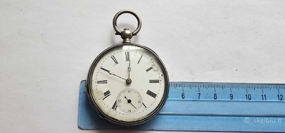 Patek Phillipe sidabrinis kiseninis laikrodis