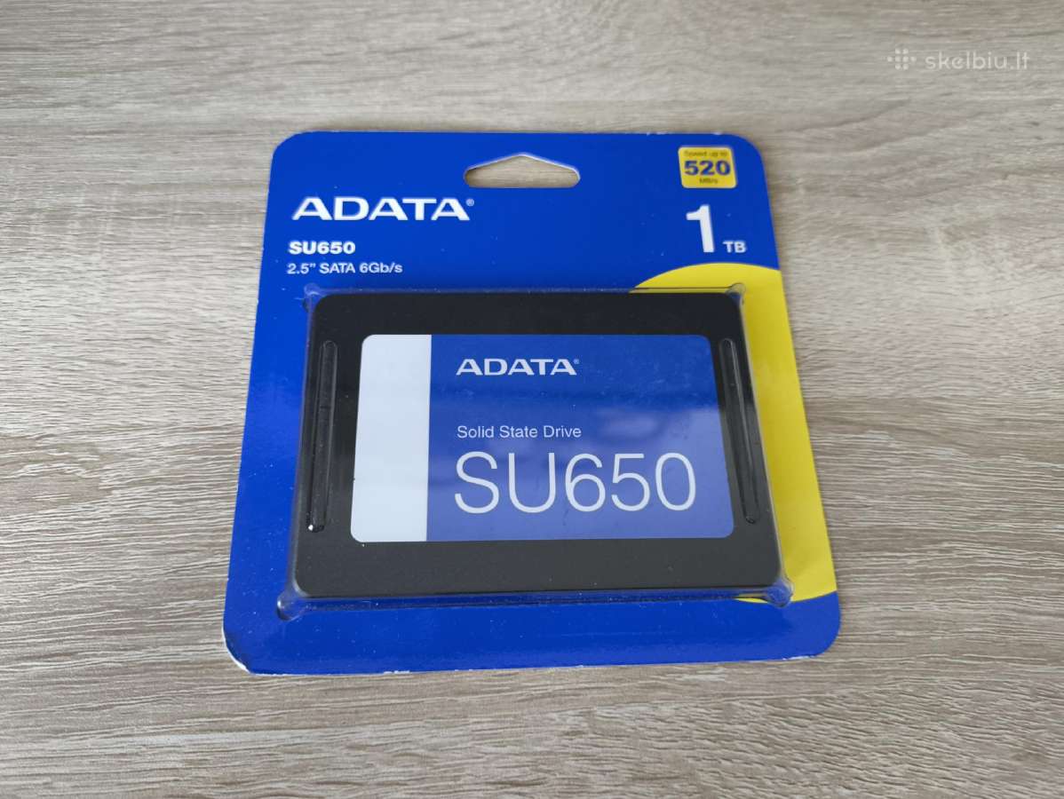 Naujas SSD 1tb Adata Su650