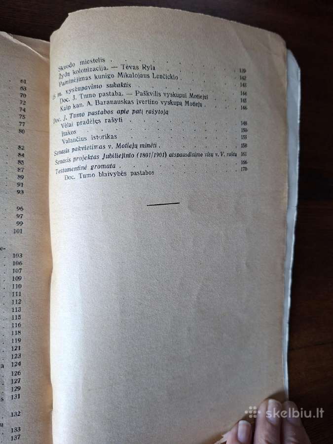 Motiejus Valančius. Pastabos pačiam sau. 1929 m. - nuotraukos Nr. 6