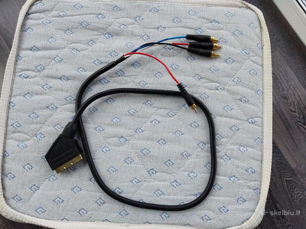 Adapteris Rca/scart