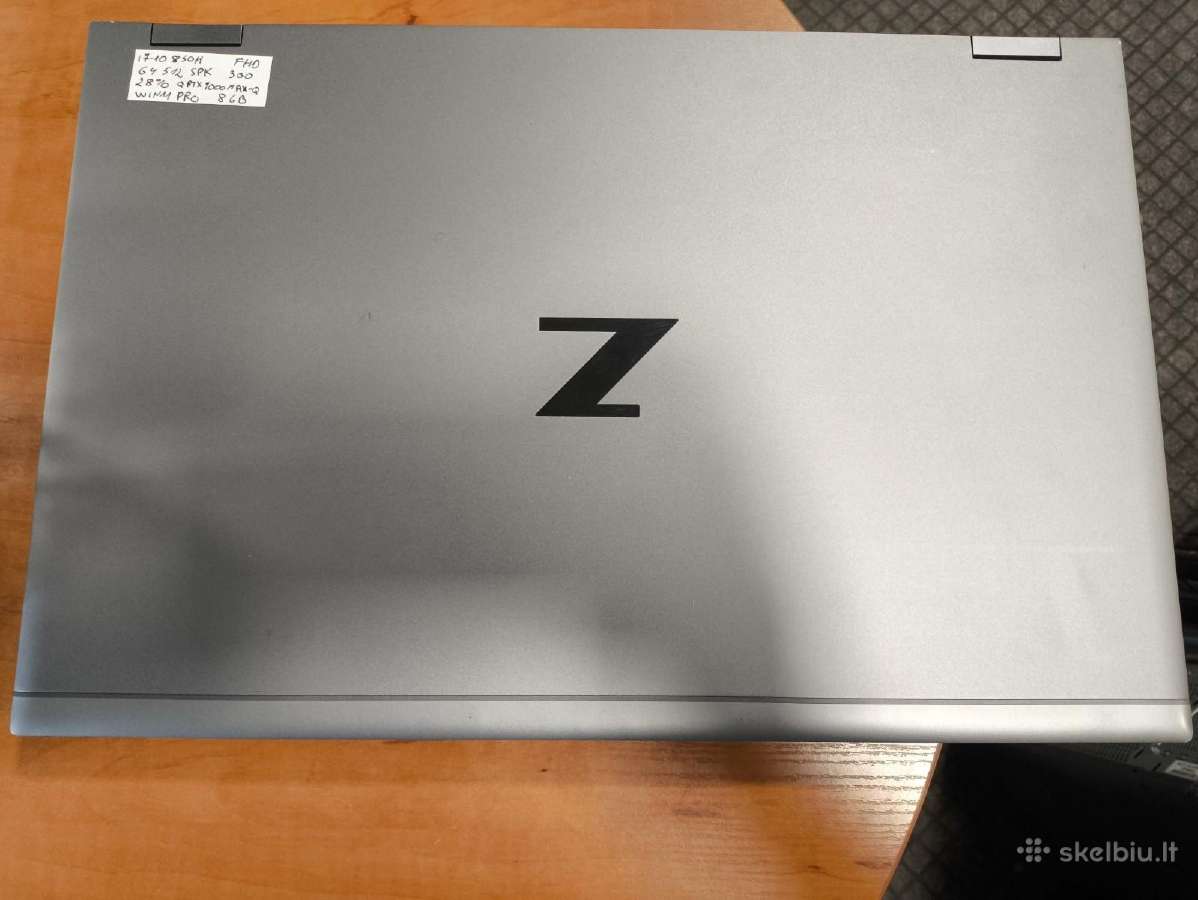 Zbook Fury 17 G7 17.3 Fhd Ips 64gb Rtx 4000 8gb - nuotraukos Nr. 3