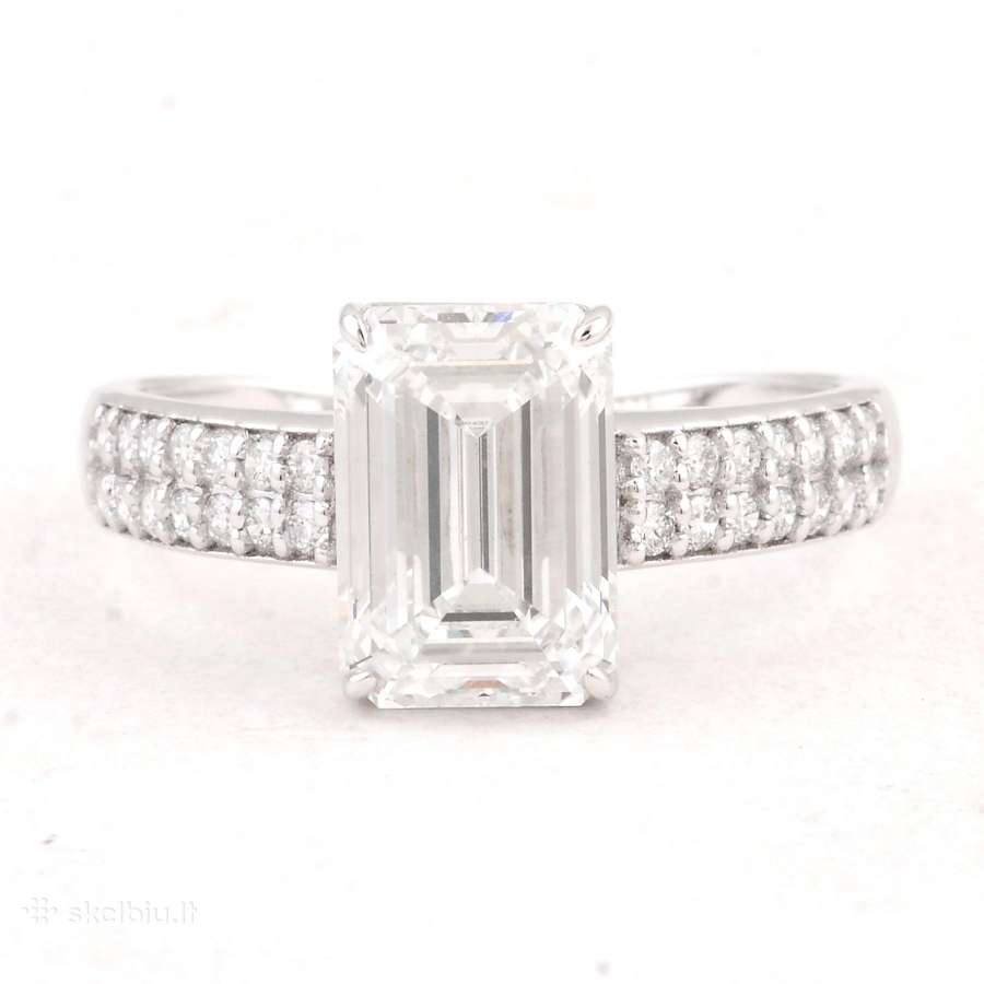 Aukso žiedas su LG deimantais (3,1ct) - nuotraukos Nr. 7