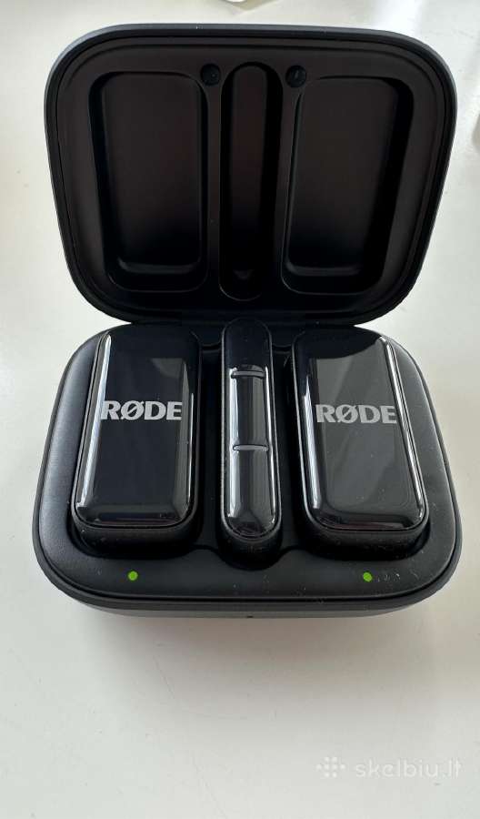 Nauji Rode Wireless micro mikrofonai (usb-c)
