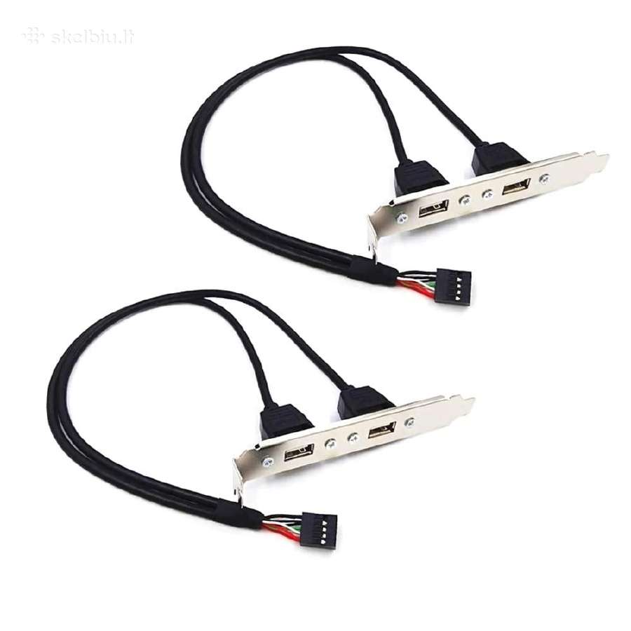 Adapteris Dual Usb Hi-speed