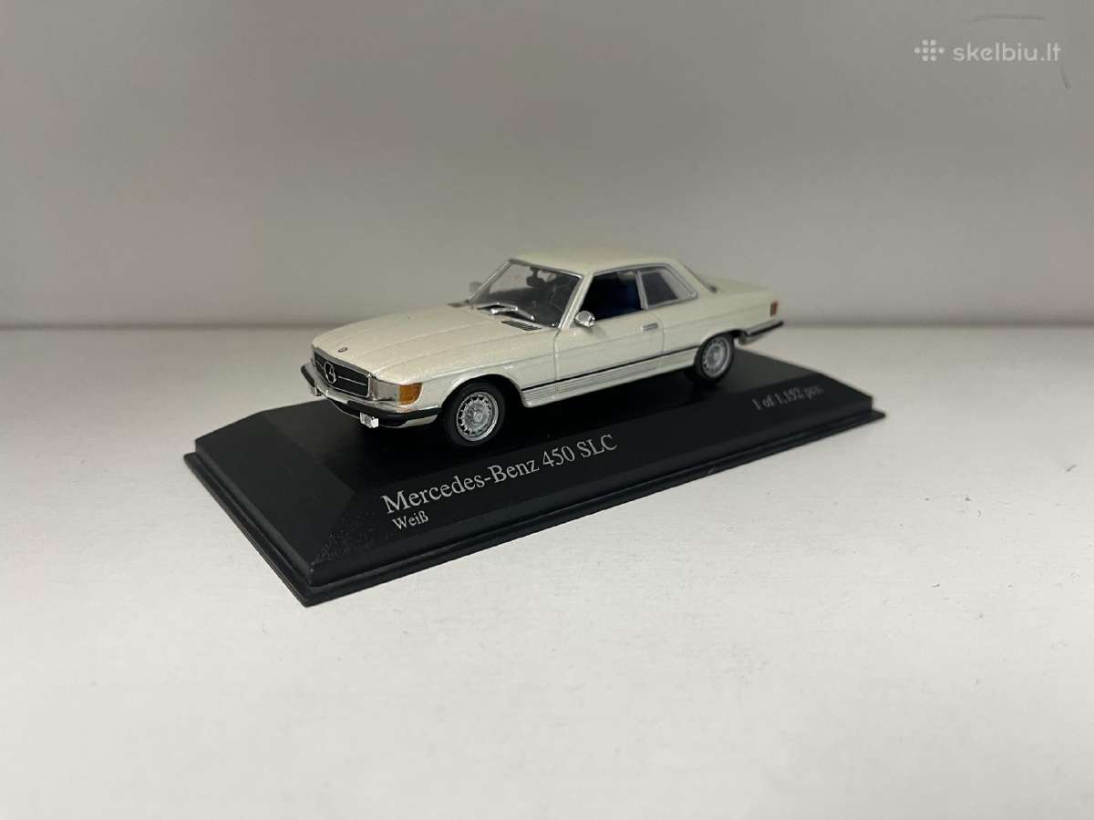 Kolekciniai modeliukai-mercedes Benz 450slc