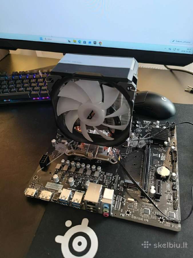 Ryzen 5 8400f + MB Biostar A620ms Ddr5 + Colleris