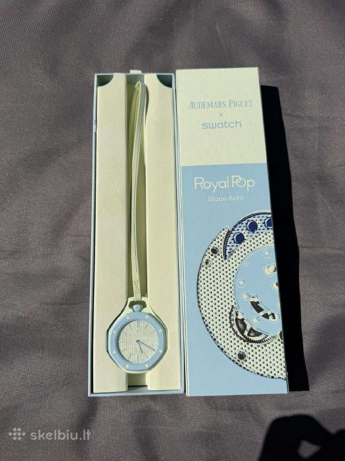Parduodamas Audemars Piguet x Swatch laikrodis - nuotraukos Nr. 2