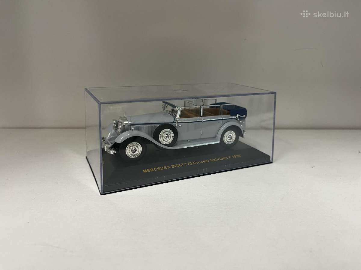 Kolekciniai modeliukai-mercedes Benz 770