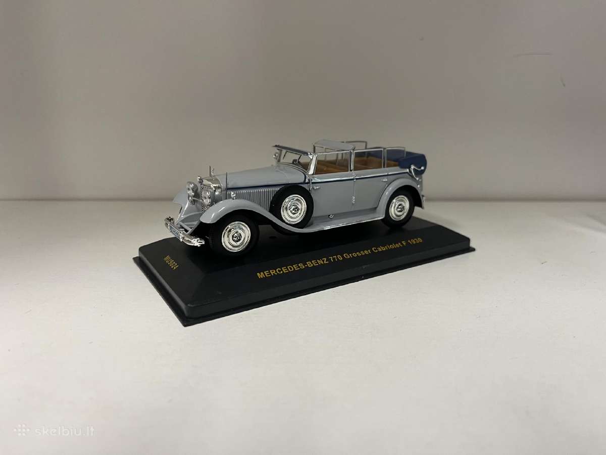 Kolekciniai modeliukai-mercedes Benz 770 - nuotraukos Nr. 2