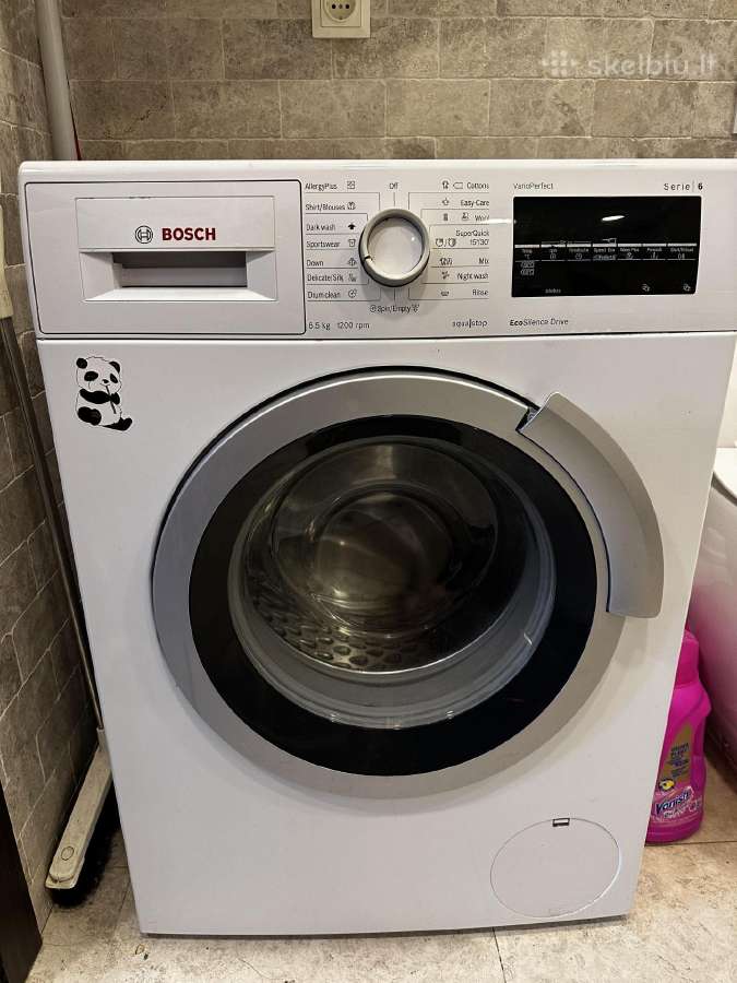 Parduodama Bosch Serie 6 skalbimo mašina.