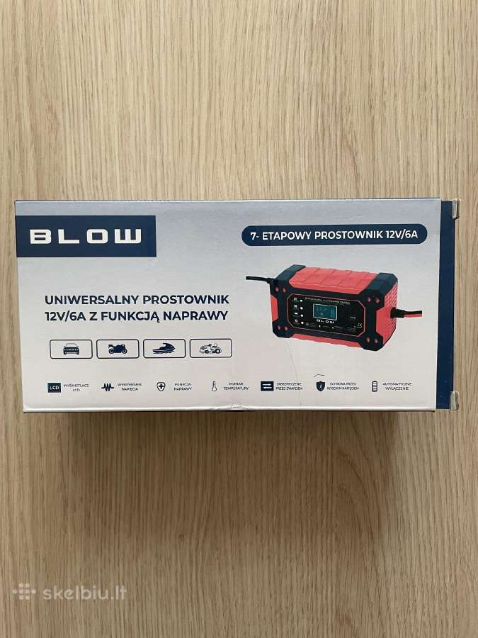Blow akumuliatoriaus įkroviklis - nuotraukos Nr. 3