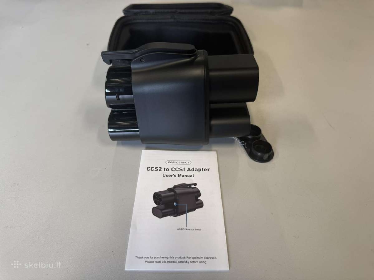 Ccs2 į Ccs1 greito įkrovimo adapteris Dc+ac - nuotraukos Nr. 5