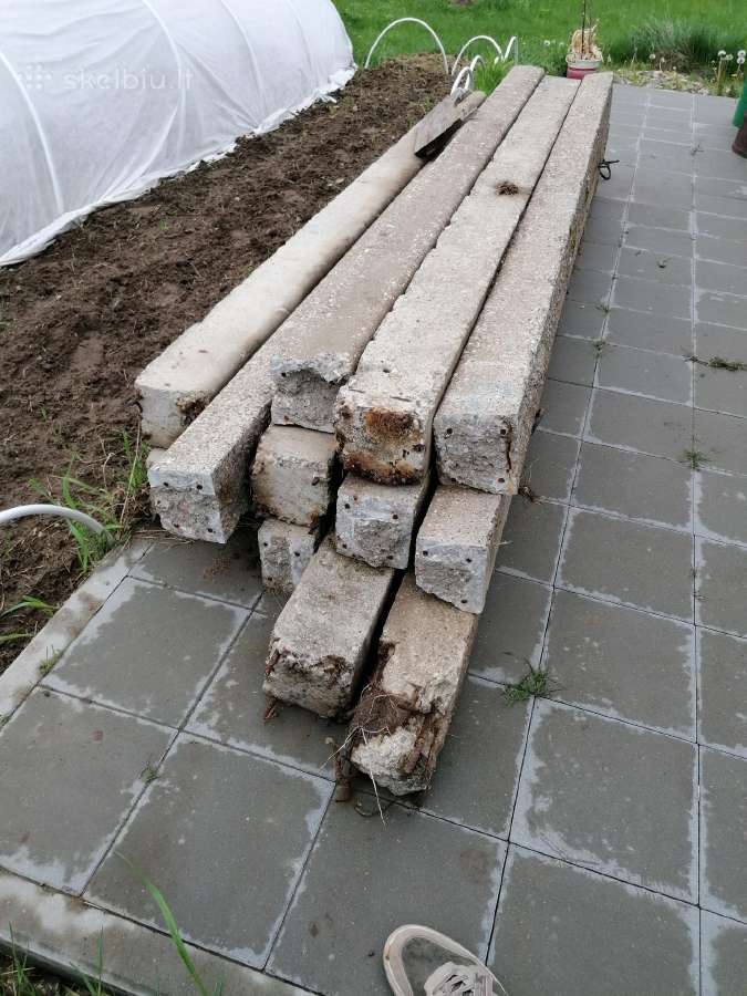 Gelzbetonio stulpai - nuotraukos Nr. 2