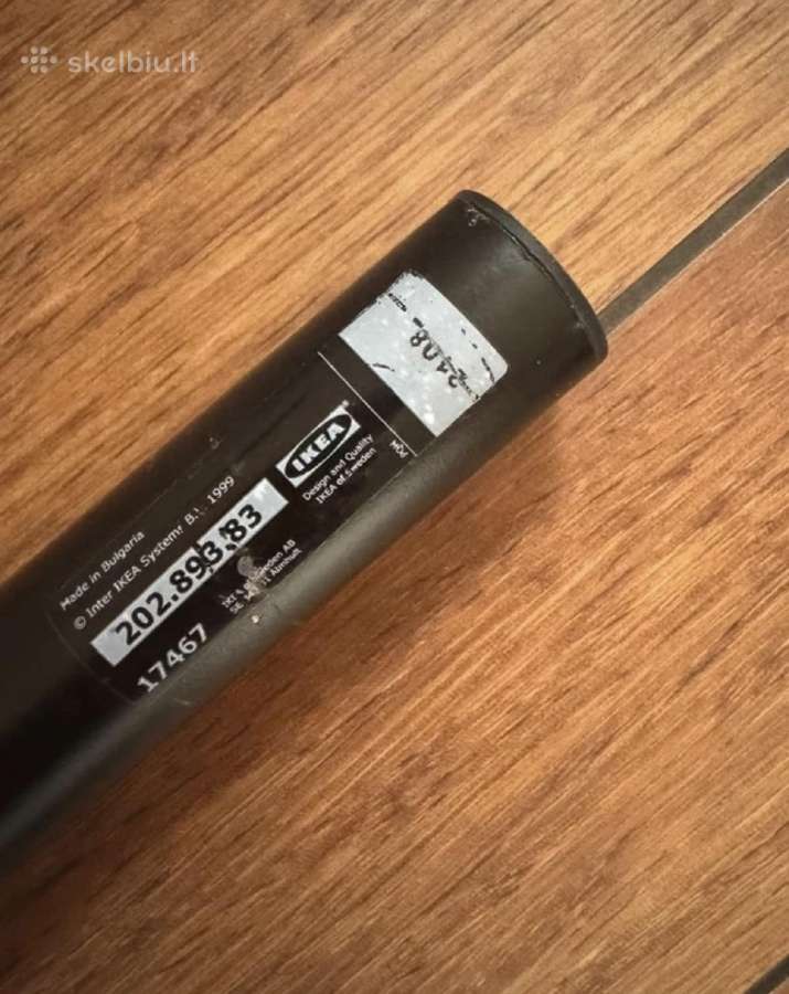 Ikea juodas karnizas užuolaidoms 2vnt - nuotraukos Nr. 3