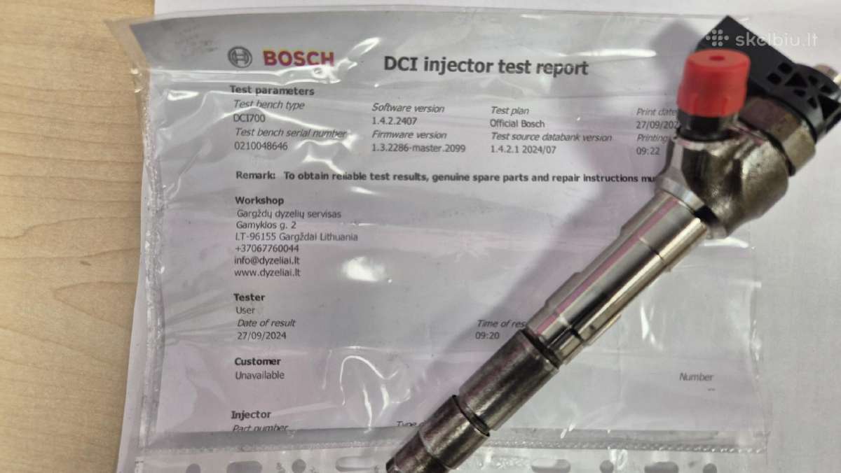 Bosch purkstukas