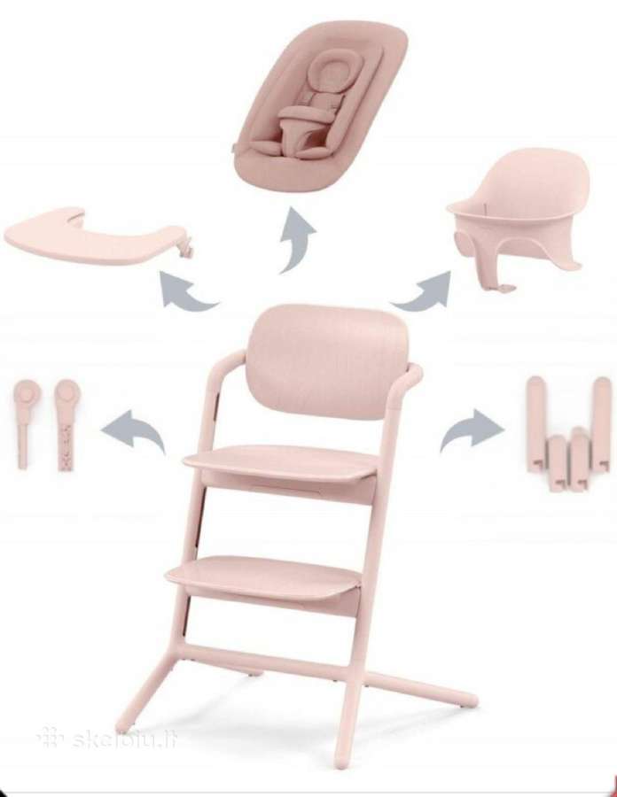 Cybex Lemo 3in1 Set Pearl Pink + Cybex Lemo Bounce