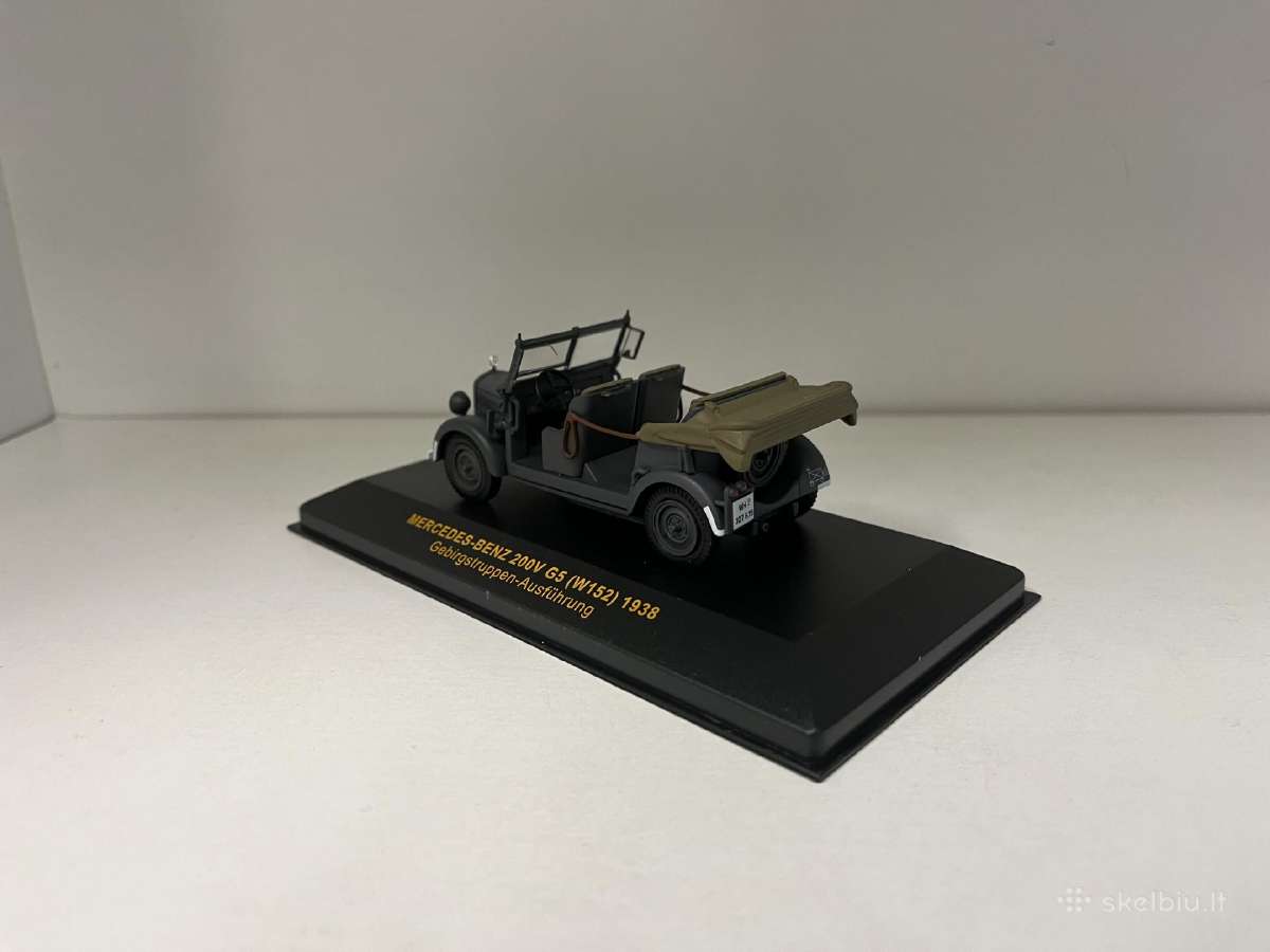 Kolekciniai modeliukai-mercedes Benz G5 - nuotraukos Nr. 3