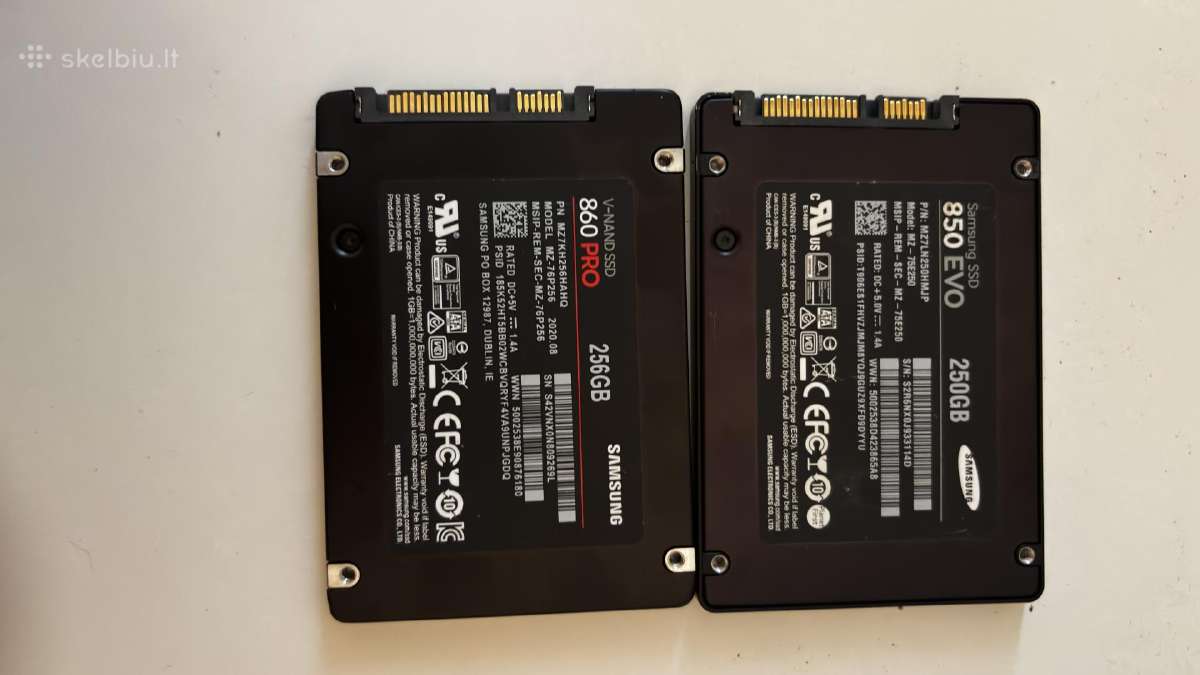 Samsung SSD 860pro v-nand 256gb