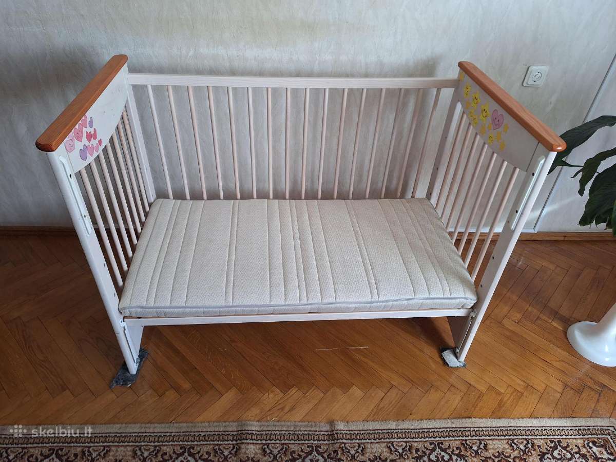 Drewex lovelė su loniukas čiužiniu - nuotraukos Nr. 2