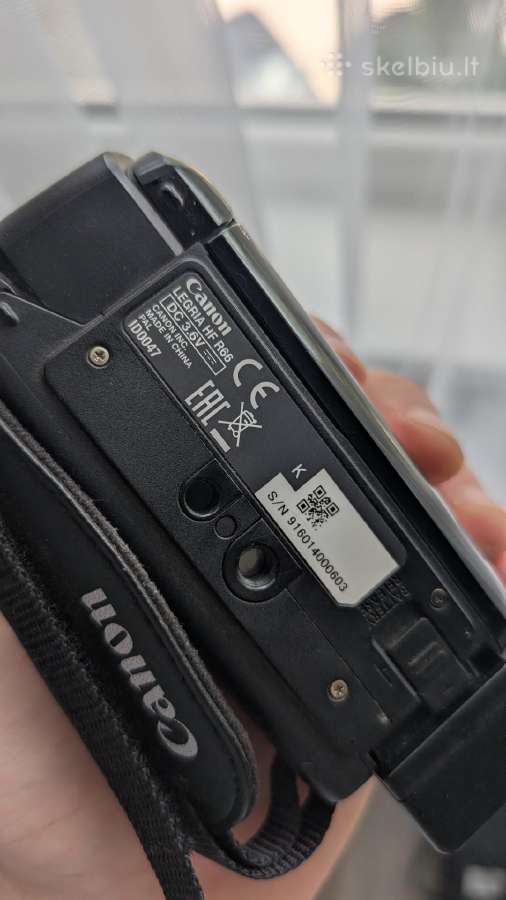 Vaizdo kamera Canon legria Hf R66 Is WiFi - nuotraukos Nr. 6
