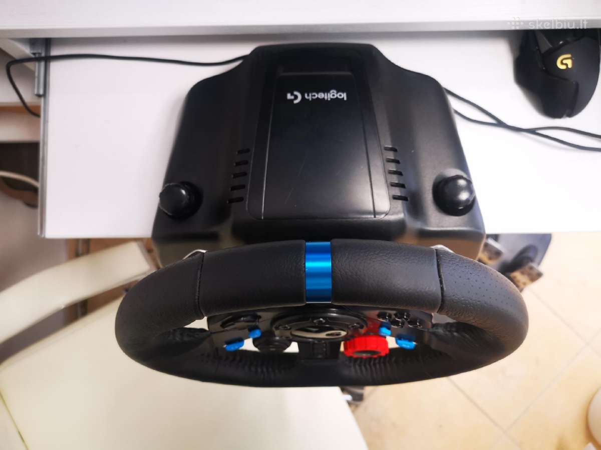 Logitech G29 G920 žaidimų vairas su Garantija - nuotraukos Nr. 3