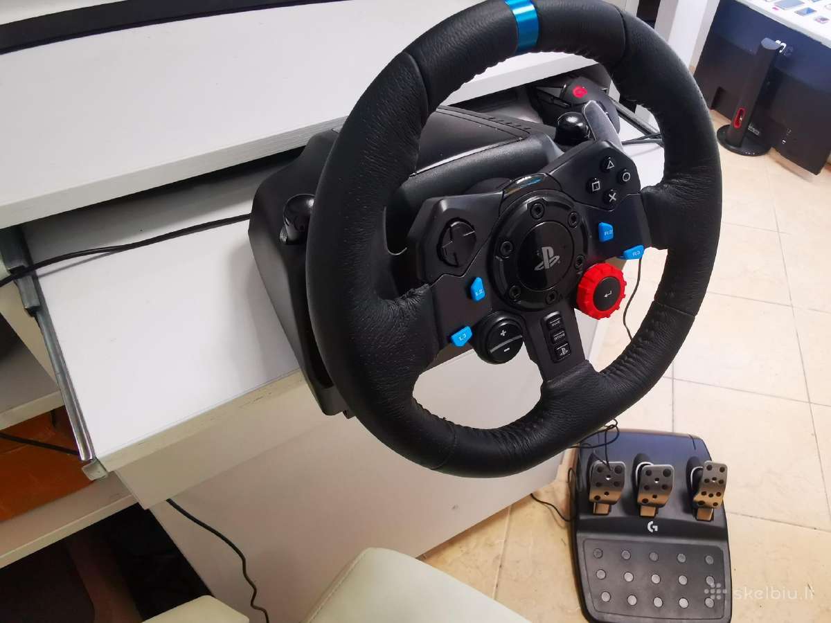 Logitech G29 G920 žaidimų vairas su Garantija - nuotraukos Nr. 4