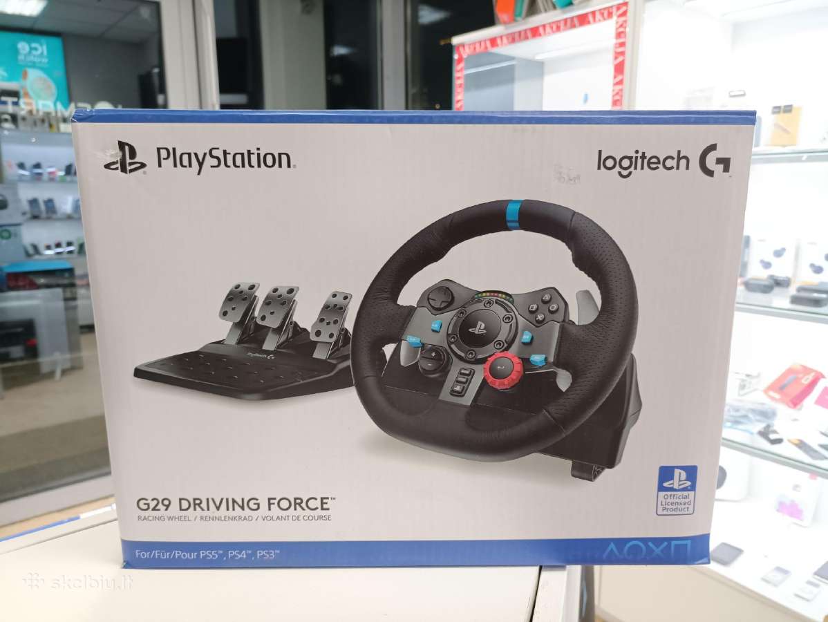 Logitech G29 G920 žaidimų vairas su Garantija
