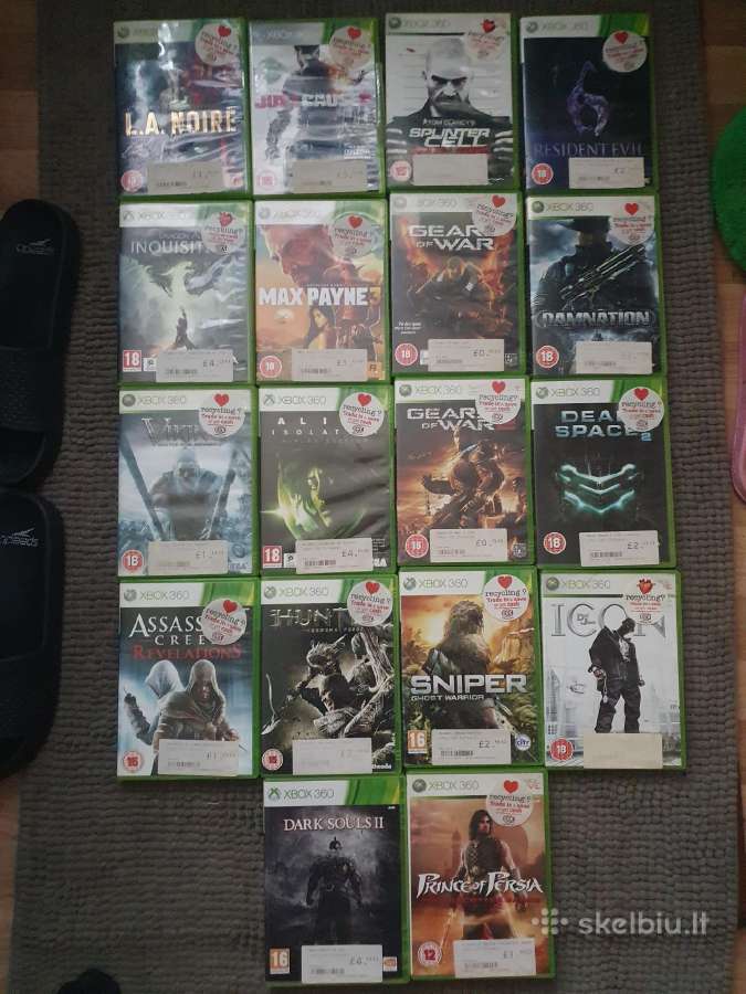 Xbox 360 zaidimai keiciu i one games