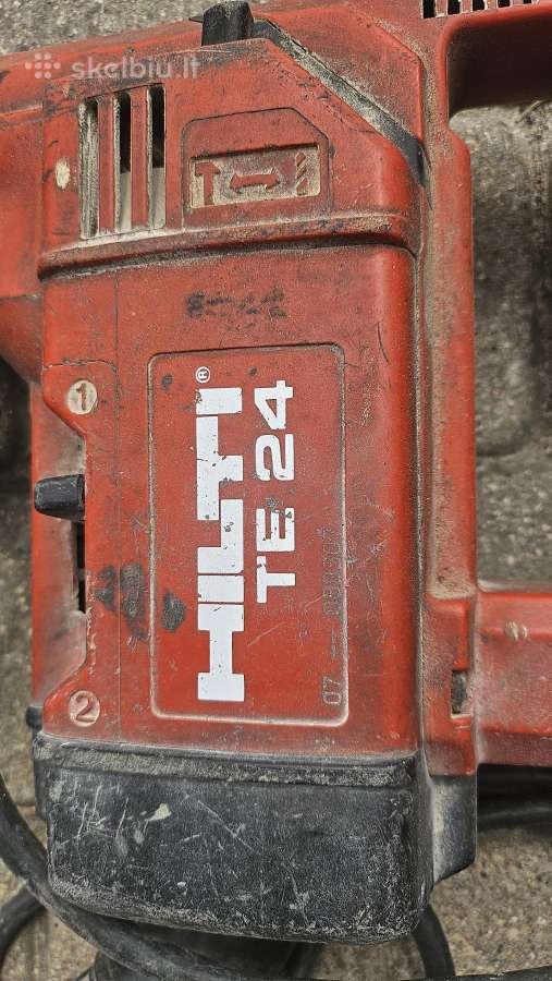 Parduodu naudota perforatorių Hilti Te 24 - nuotraukos Nr. 2