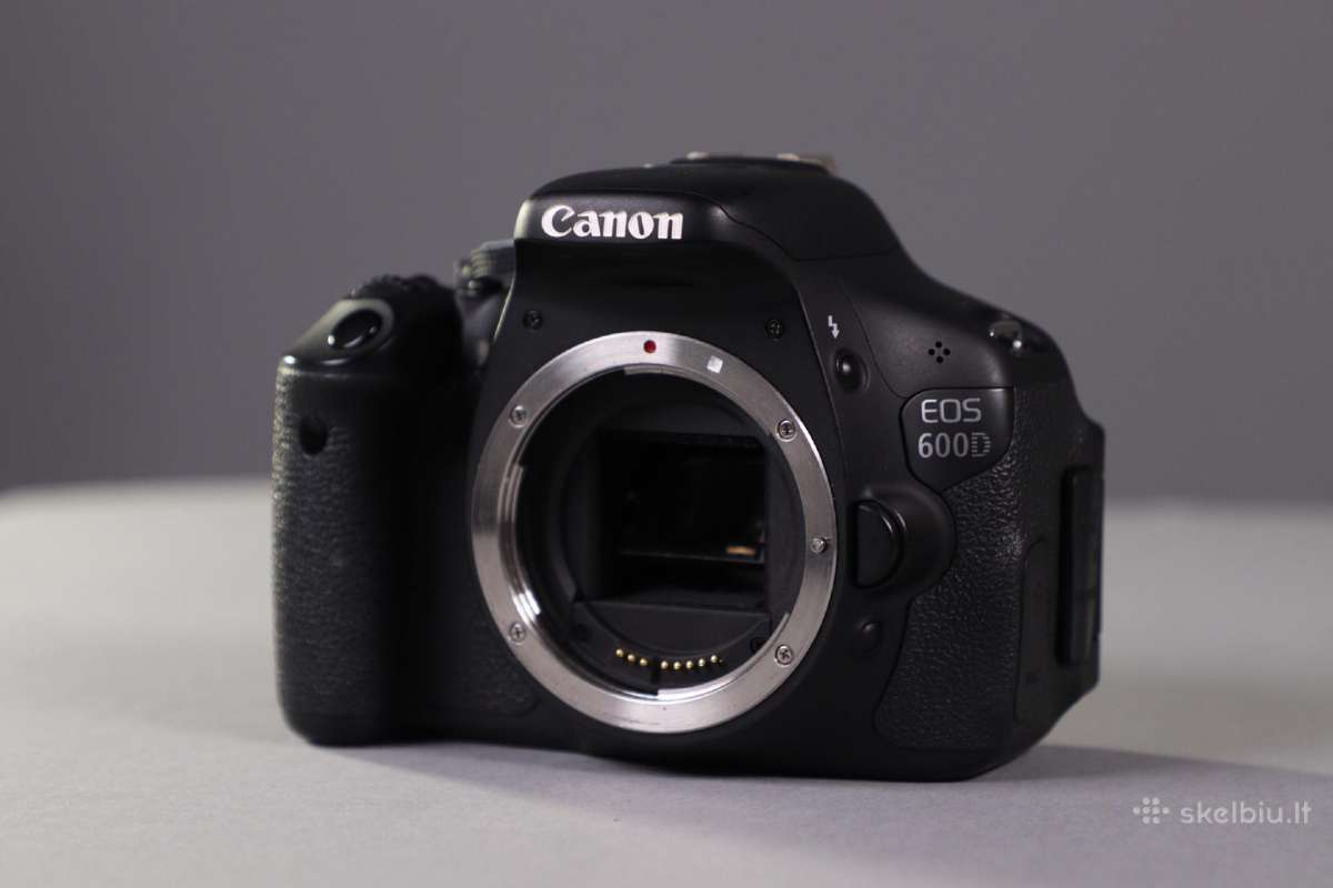 Canon 600d + baterijos gripas - nuotraukos Nr. 7