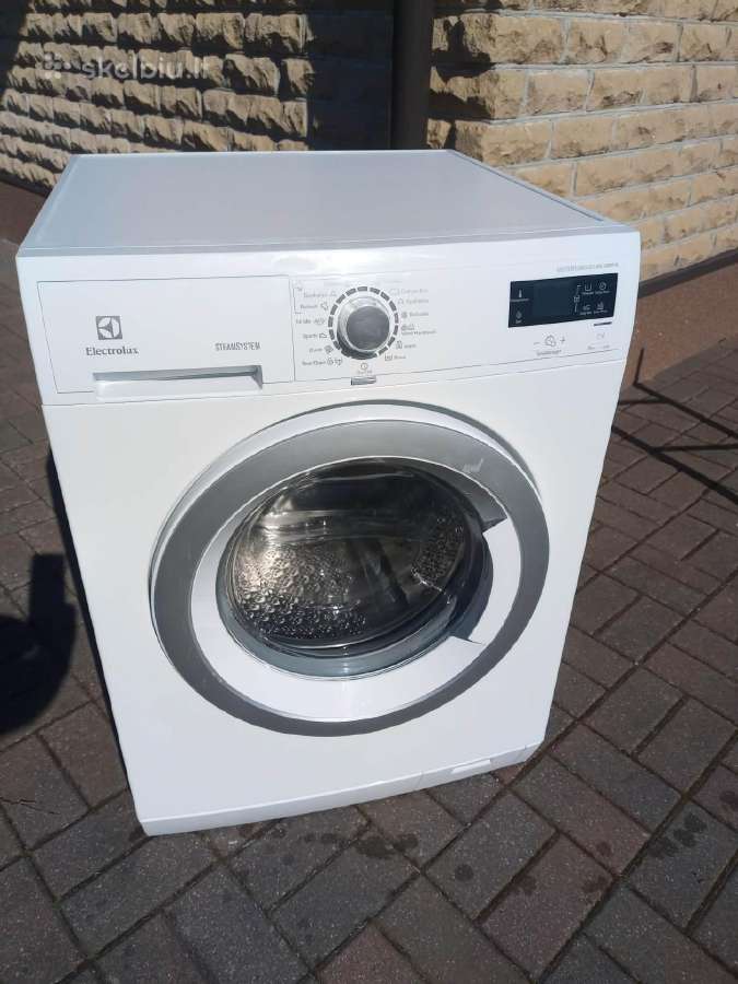 Electrolux skalbimo mašina su garų f-ja
