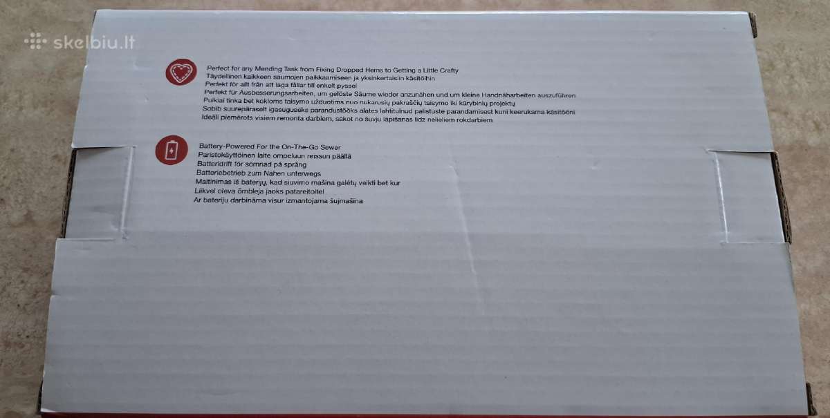 Singer rankinė elektromechaninė siuvimo mašina - nuotraukos Nr. 2