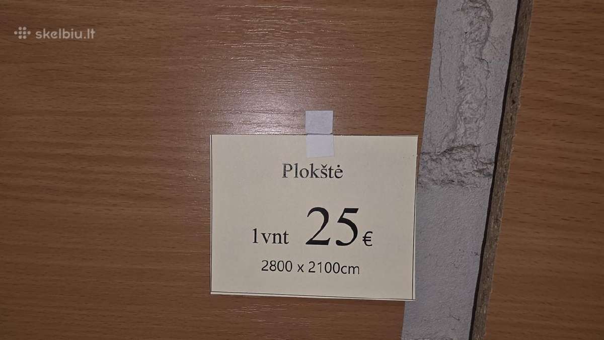 Lmdp plokštės naujos 2800x2100x10 mm. - nuotraukos Nr. 3