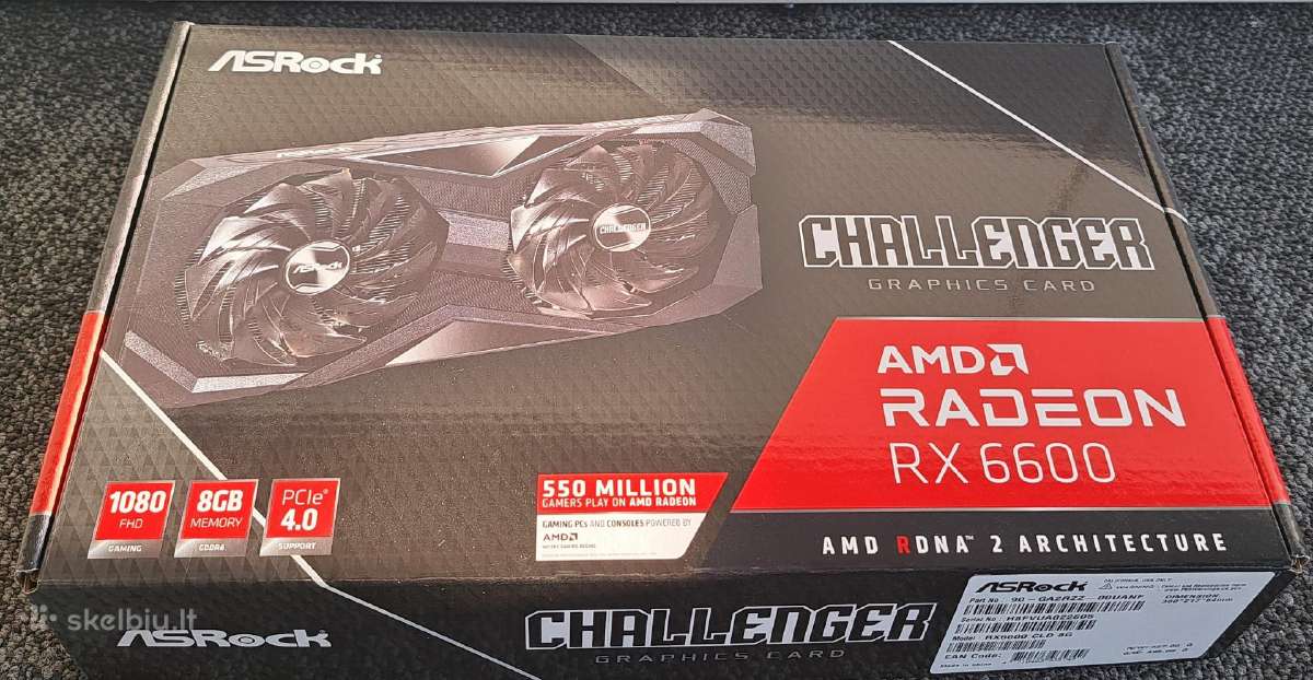 Vaizdo plokščių dėžutės rx7700xt rx7600xt rx6800 - nuotraukos Nr. 2