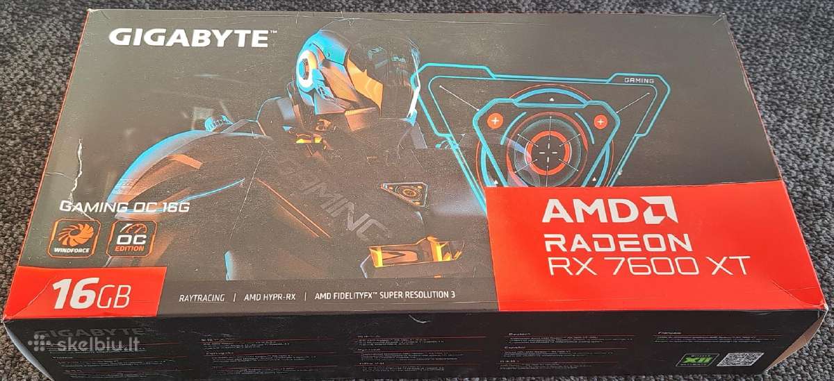 Vaizdo plokščių dėžutės rx7700xt rx7600xt rx6800 - nuotraukos Nr. 8