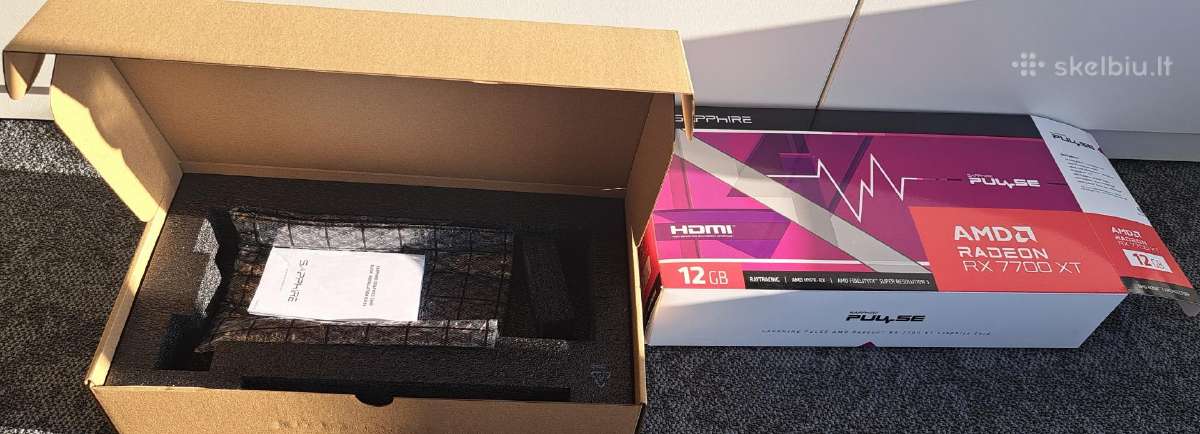 Vaizdo plokščių dėžutės rx7700xt rx7600xt rx6800 - nuotraukos Nr. 12