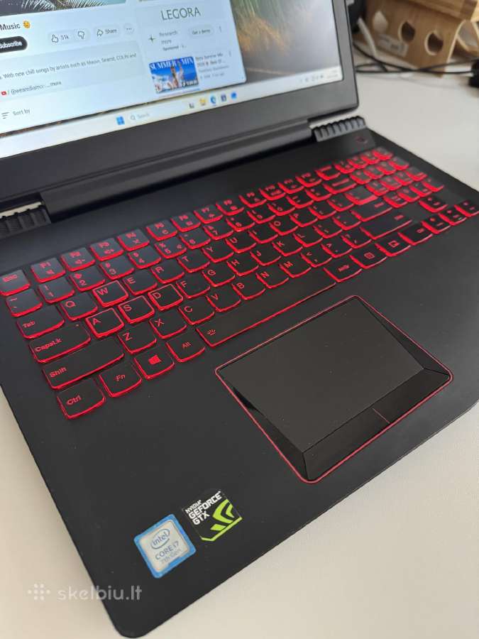 Zaidimu Nesiojamas kompiuteris Lenovo + Gtx