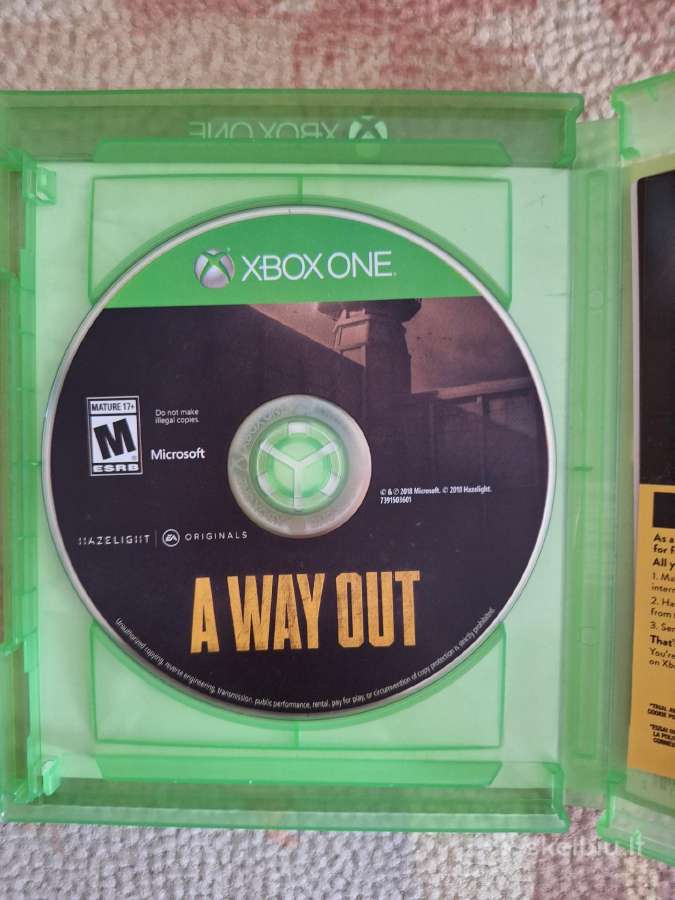 A way out xbox one - nuotraukos Nr. 2