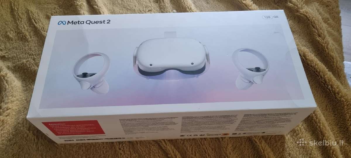 Oculus meta quest 2kaip naujas viskas puikiai