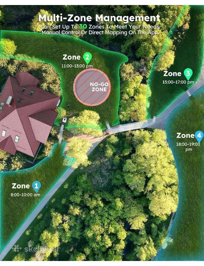 Vejos robotas Anthbot Genie 3000 (3600 m²) - nuotraukos Nr. 6