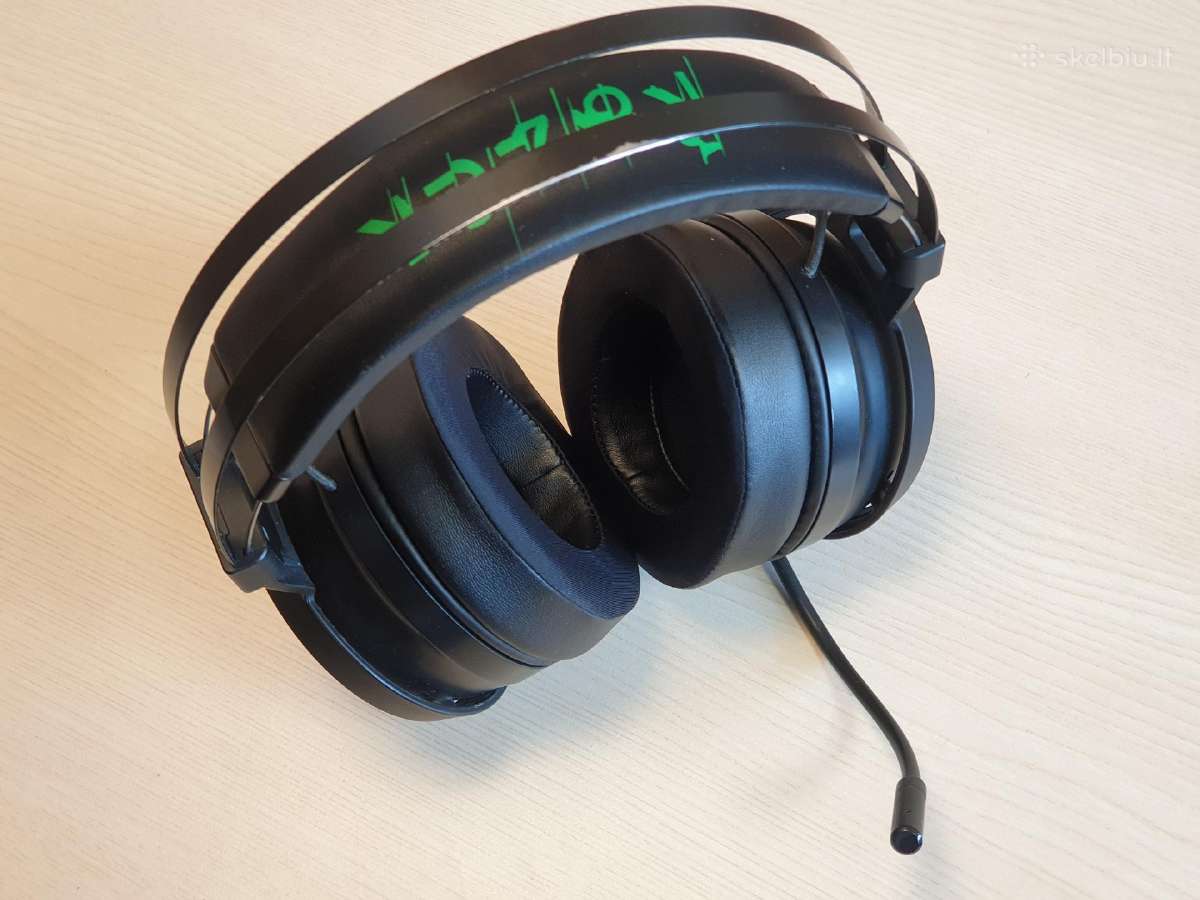 Naudotos Razer Nari Essential wireless juodos - nuotraukos Nr. 2