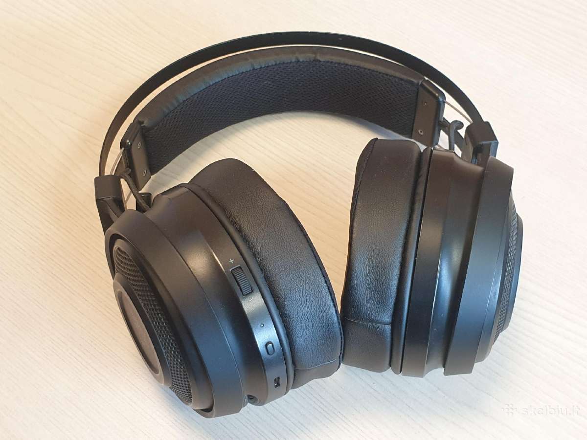 Naudotos Razer Nari Essential wireless juodos