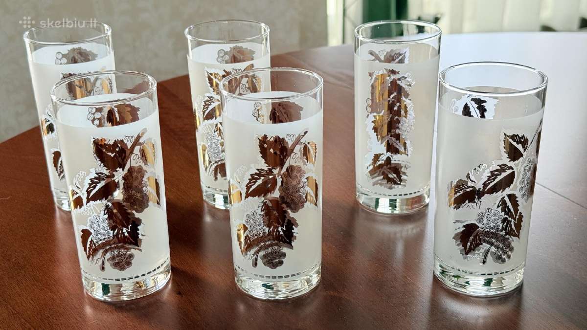 Įvairūs stiklinių komplektai - nuotraukos Nr. 8