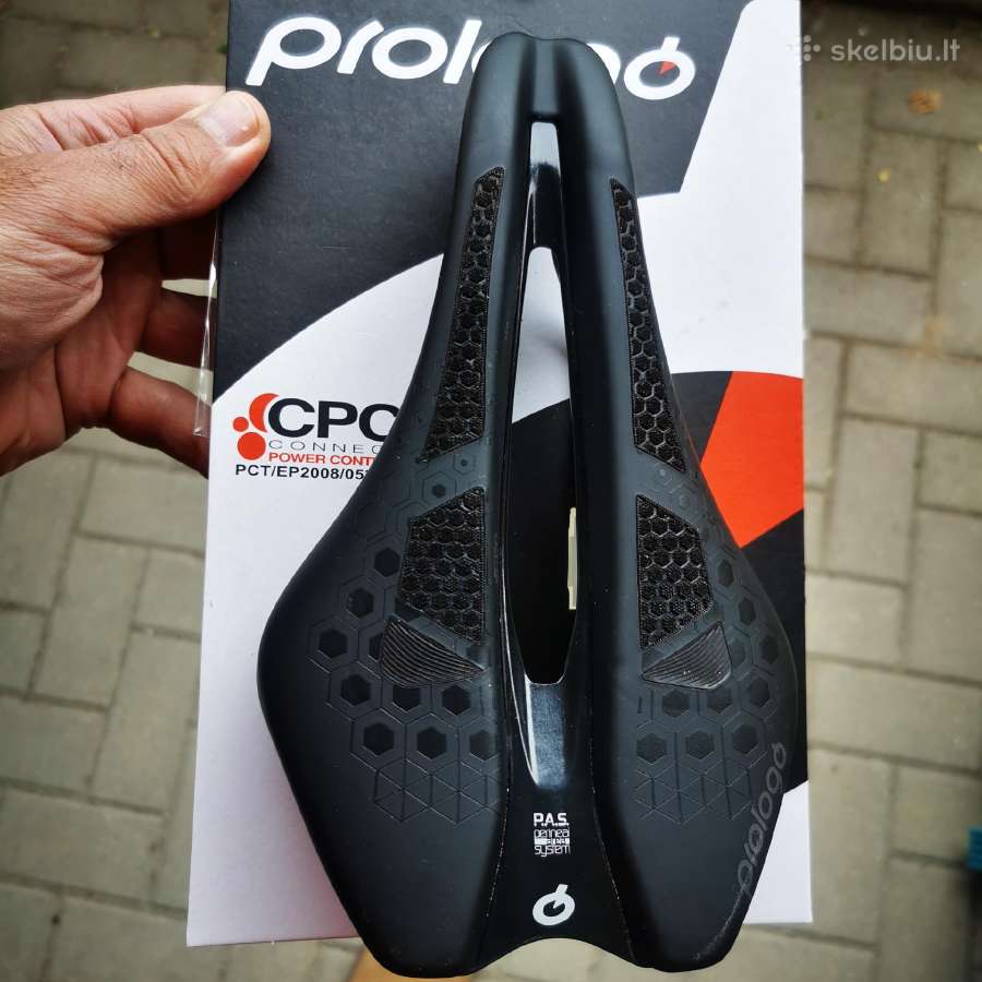 Dviračio sėdynė Prologo, titaniniais bėgeliais