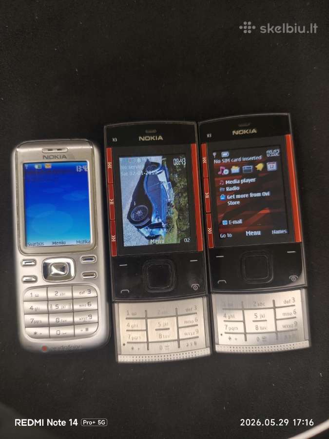 Nokia 6234 Nokia x3-00